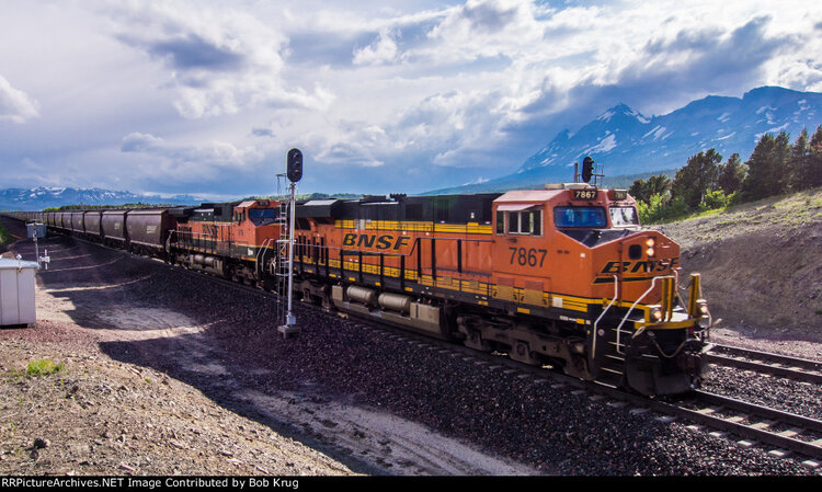 BNSF locamotive