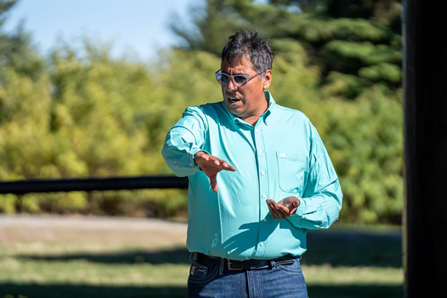 Ryan Running Crane discusses the Blackfeet reintroduction of bison into the Chief Mountain area along with his role in the program as a cultural guardian with the Tribal Historic Preservation Office.