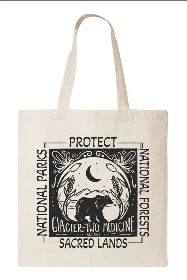 Protect Land tote bag