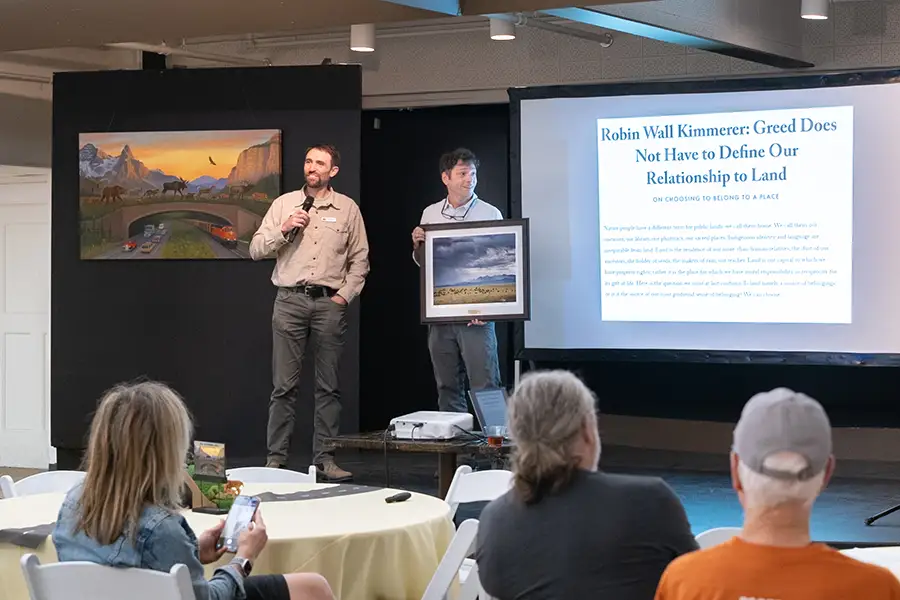 Michael Jamison, conservationist, being honored at the 2026 Fall Gathering for his long-standing dedication to the Badger-Two Medicine and partnership with Glacier-Two Medicine Alliance.